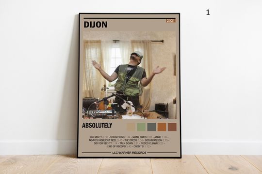 Dijon - Absolutely - Album Poster