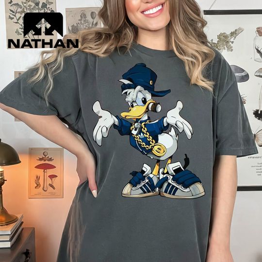 Vintage Disney Donald Duck Shirt , Hip Hop Shirt
