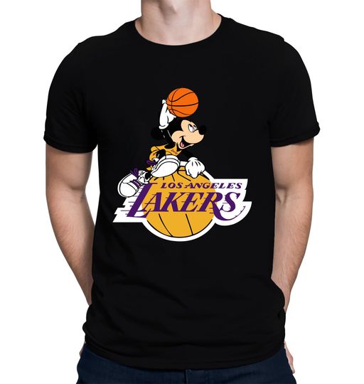 Discover Mickey Mouse LA T-shirt, Mickey Basketball Shirt, Disney LA Baketball Tee, Mickey Basketball  LA Shirt