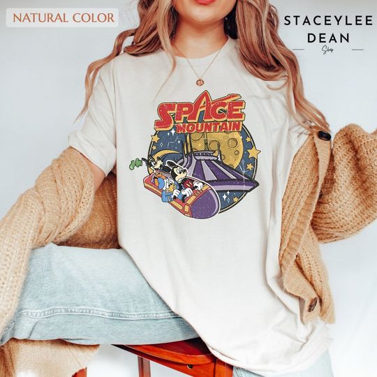 Disney Space Astronauts Shirt, 90's Space Mountain T Shirt