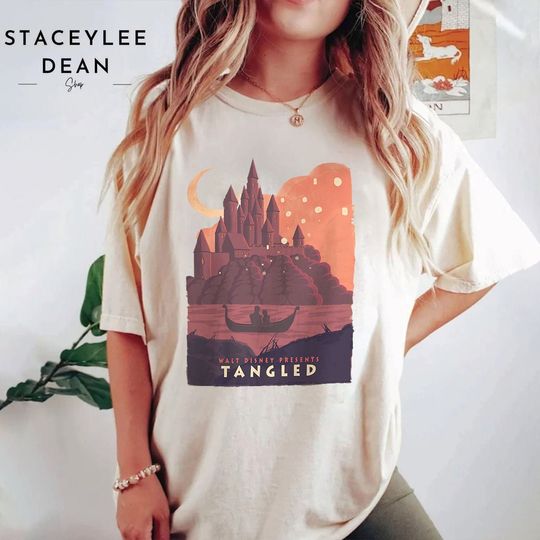 Vintage Disney Tangled Rapunzel T Shirt