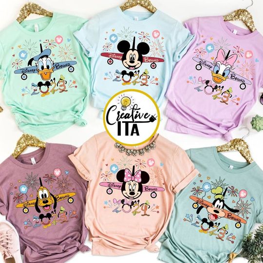 Mickey and Friends Disney Bound 2023 Shirt