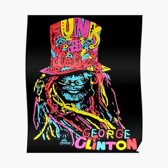 Discover George Clinton Premium Matte Vertical Poster