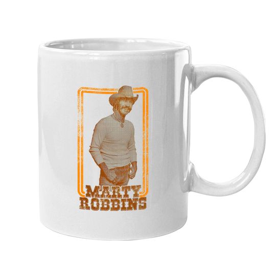 Marty Robbins 1976 Vintage style Mugs Big Iron