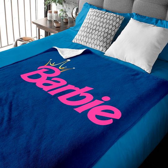Barbie Racerback Baby Blankets