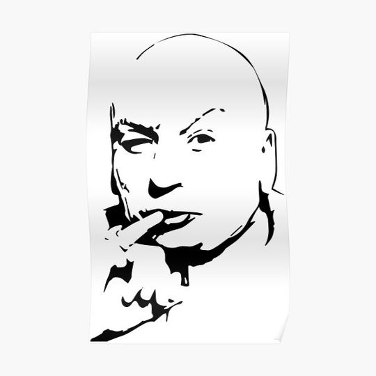 Austin Powers - Dr Evil Premium Matte Vertical Poster