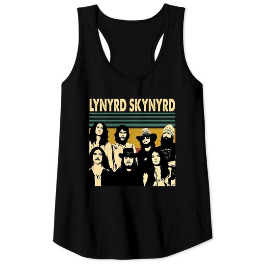 Lynyrd Skynyrd Vintage Tank Tops, Lynyrd Skynyrd Retro Vintage Tank Tops