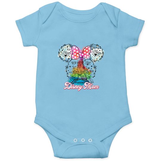 Disney Mom Castle Onesies, Disney Mothers Day Onesies, Magic Kingdom Mouse Ears