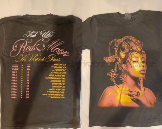 Kali Uchis Merch, Red Moon In Venus Shirt,