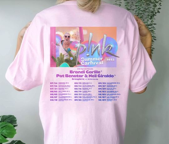 Pink Summer Carnival 2023, Summer Carnival, Pink Shirt, Pink Tour 2023 Shirt