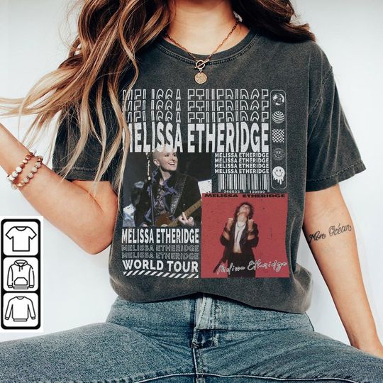 Melissa Etheridge Music Shirt, Vintage 90s Summer Tour 2023 Tickets Album Tee