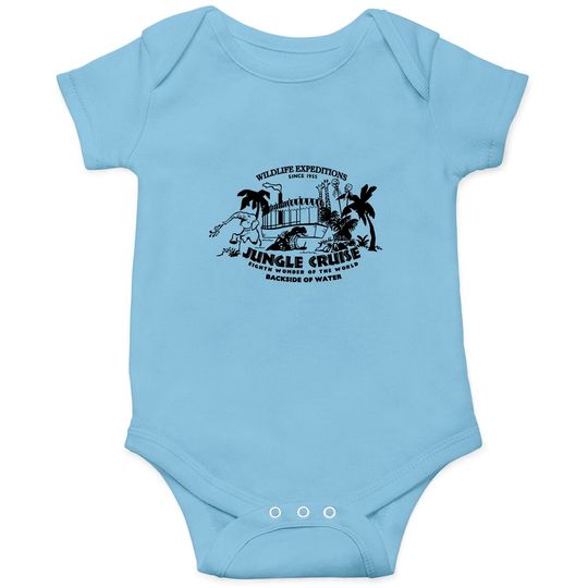 Disney's jungle cruise Onesies / adventureland Onesies / the backside of water / jungle cruise ride Onesies