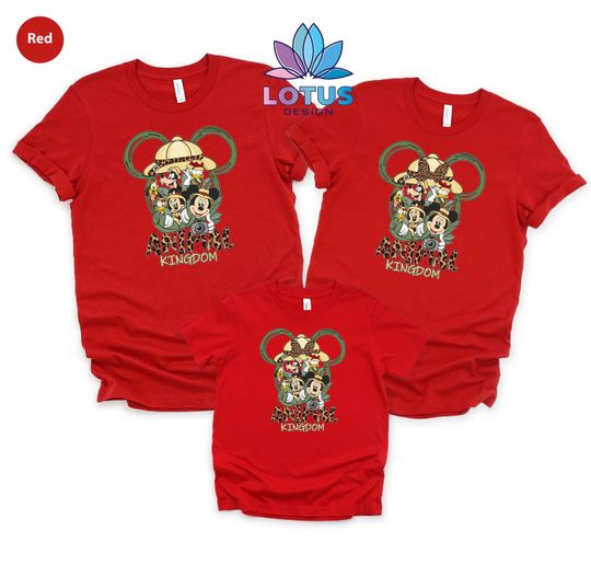 Let's Get Wild, Safari Disney Shirt, Disney Animal Kingdom Shirts, Mickey And Friends Animal Kingdom T-shirt