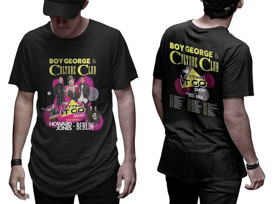 Boy George Culture Club Tour 2023 Shirt Culture Club The Letting It Go Show Tshirt
