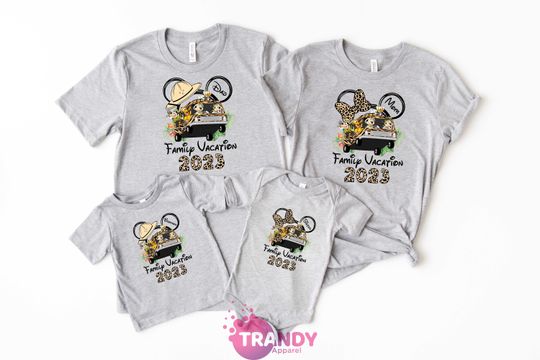 Animal Kingdom Shirt, Family Vacation 2023 Shirt, Disney Safari Shirt, Mickey Safari Shirt, Hakuna Matata, 2023 Safari Shirt