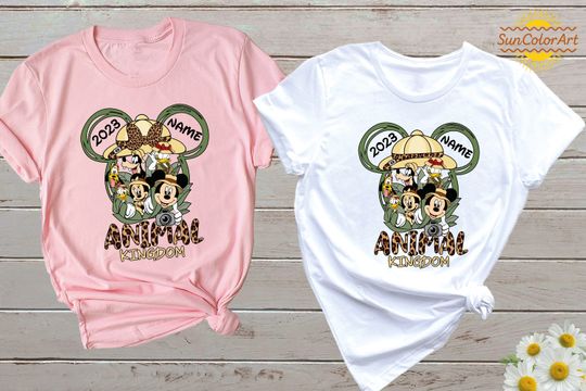 Disney Safari Shirt, Animal Kingdom Shirt, Disney Wild Shirt, Mickey Safari Shirt, Minnie Safari Shirt