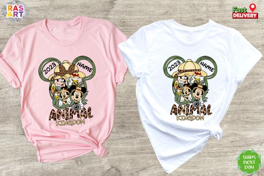 Disney Safari Shirt, Animal Kingdom Shirt, Disney Wild Shirt, Mickey Safari Shirt, Minnie Safari Shirt