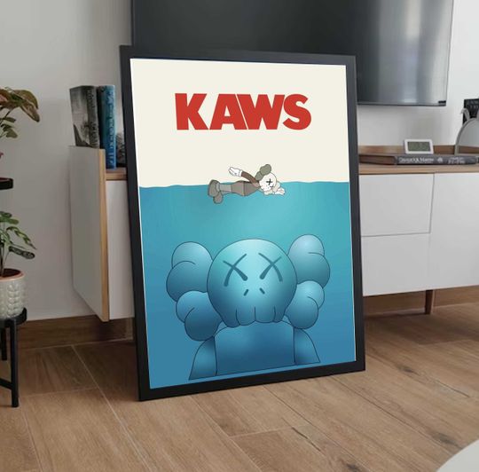 Kaws - Jaws Poster
