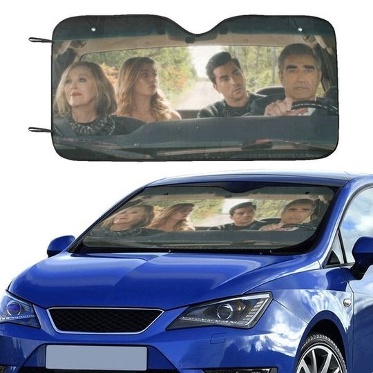Discover Schitts Creek Car SunShade Funny Sun Protection, Series Sunshade