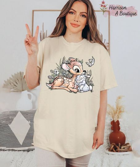 Disney Bambi And Friends Shirt, Disneyworld Shirt