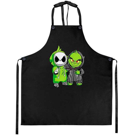 Jack Skellington Aprons, Oogie Boogie Aprons, Halloween Kids, Disney Aprons