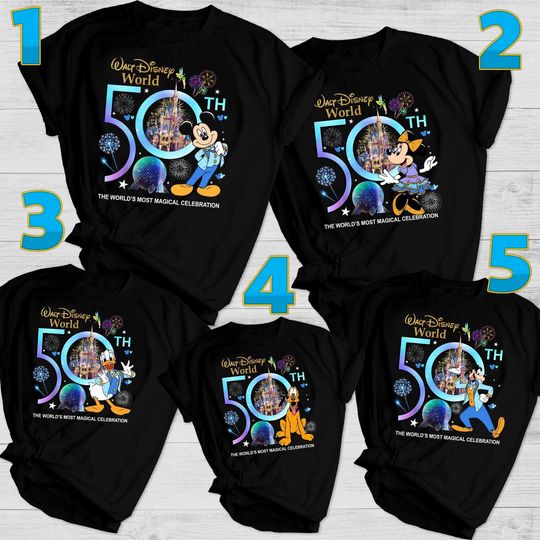 Personalized Disney Shirts, Disney 50th Anniversary,