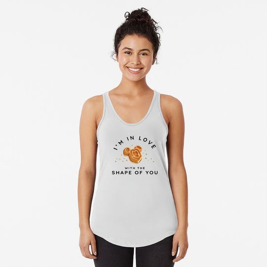 I'm In Love With The Shape Of You Tank Tops | Mickey Waffle | Disney Snacks