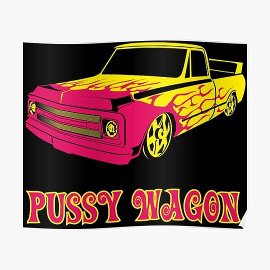 Pussy Wagon Kill Bill vol. 1 Premium Matte Vertical Poster