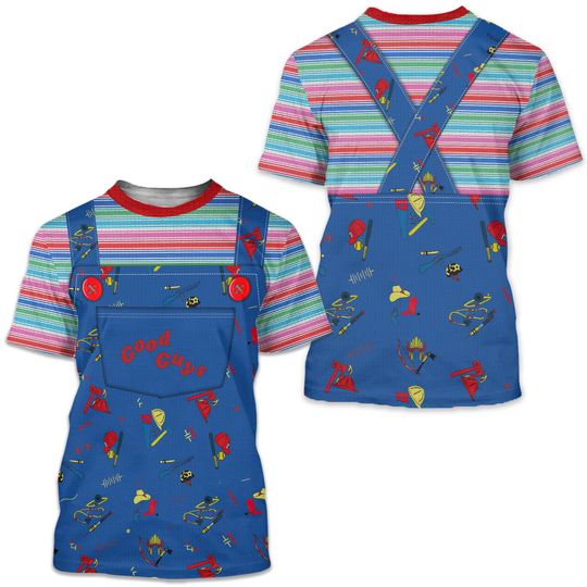 3D Shirt  inspired by Chucky - Child's Play - Good Guys - Halloween Cosplay