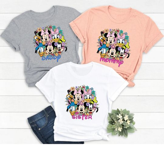 Disney Family Shirt, Vacation Shirt, Disney Epcot Shirts, Disney Trip Shirts, Group Disney Trip Shirt, Mickey and Friends Shirt