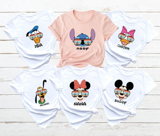 Mickey And Friends Shirt, Disney Friends Shirt, Mickey Shirt, Minnie Shirt, Donald Duck And Daisy Duck Shirt