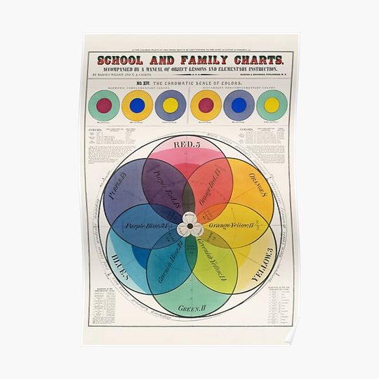 Discover Vintage Educational Poster