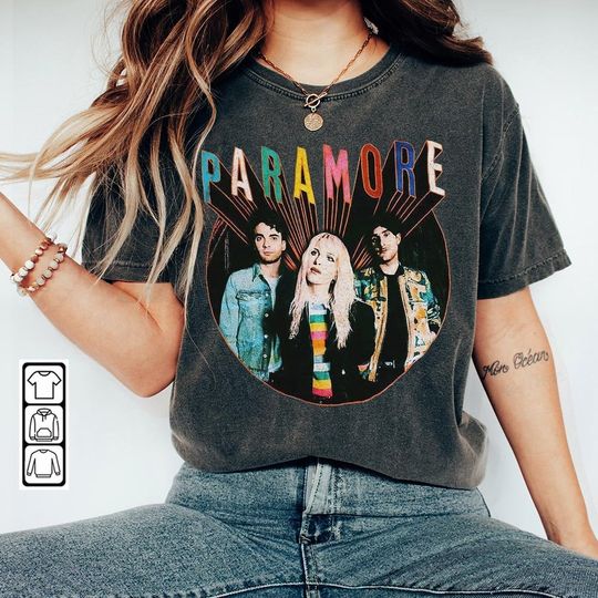 Vintage Paramore Tour Shirt, Paramore Band 2023 Shirt