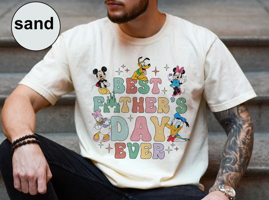 Vintage Disney Best Father's Day Shirt, Disney Daddy And Me Shirt