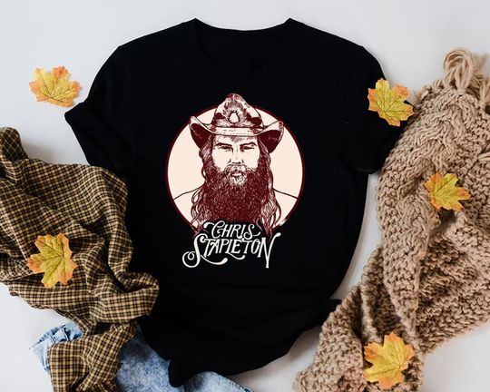 Chris Stapleton Country Music Shirt, 90s Vintage Chris Stapleton T-Shirt