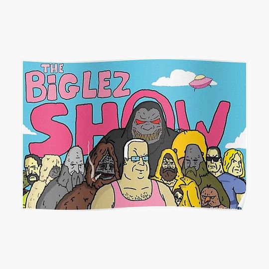 the big lez show series poster Premium Matte Vertical Poster