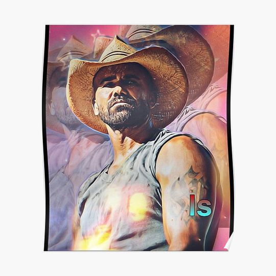 Discover More Then Awesome Shemar Moore Graphic For Fan Premium Matte Vertical Poster