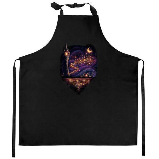 Disney Tangled Rapunzel Kitchen Aprons, Princess Rapunzel Kitchen Aprons