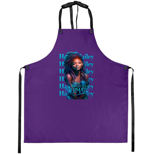 Little Mermaid Halle Bailey Aprons, Disneyland the Little Mermaid Aprons