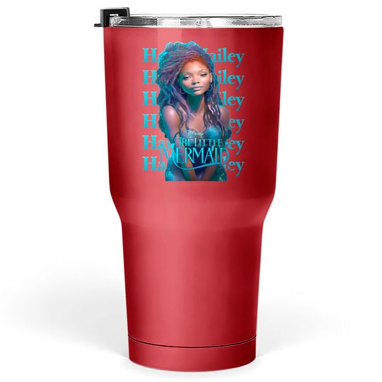 Little Mermaid Halle Bailey Tumblers 30 oz, Disneyland the Little Mermaid Tumblers 30 oz