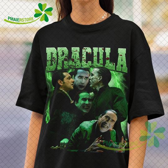Discover Limited Nicolas Dracula Cage Vintage 90s Shirt