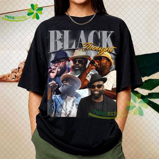 Discover Limited Black Thought Vintage Shirt