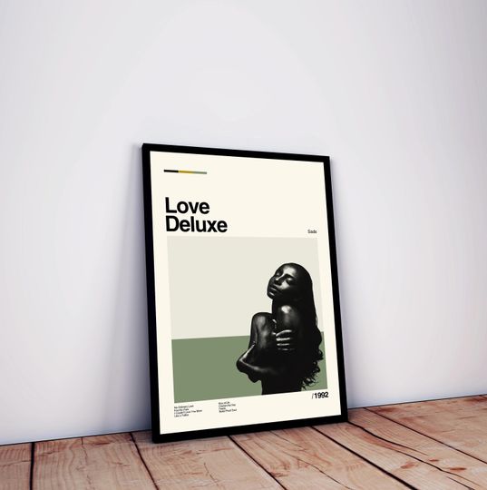 Discover Love Deluxe - Sade Album Poster