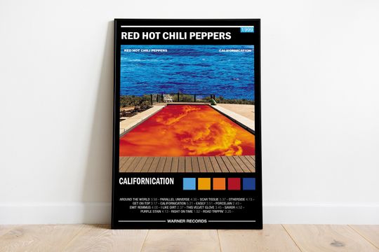 Discover Red Hot Chili Peppers - Californication - Album Poster