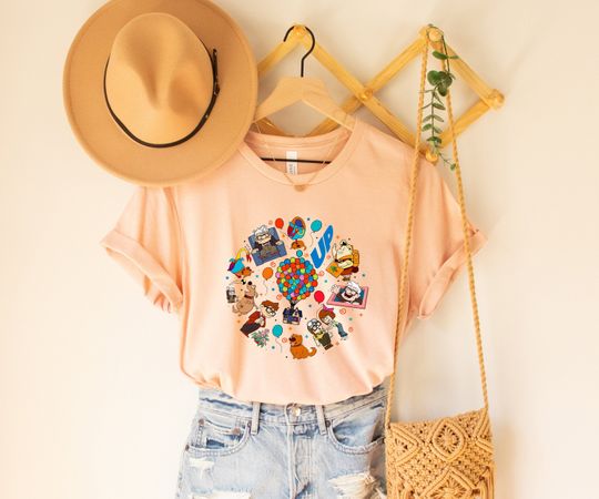 UP Shirt, Disney Up Shirt, Vintage Disney Vacay Shirt, Disney Castle Shirt