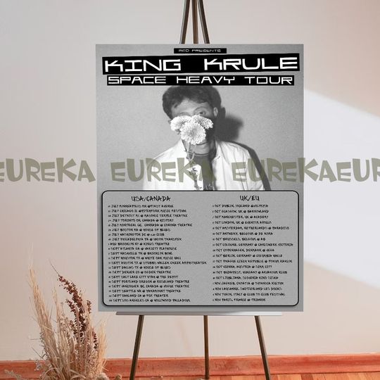 Discover King Krule 2023 Tour poster