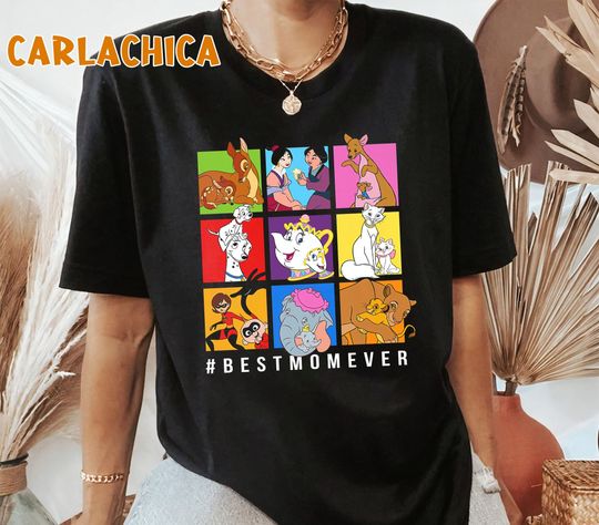 Best Mom Ever Shirt, Disney Character Shirt, Disney Gift Shirt,