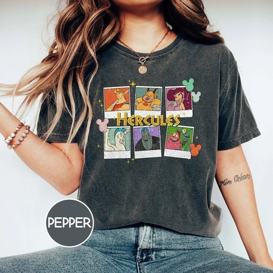 Vintage Hercules Shirt, Disney Hercules Megara Hades Shirt,