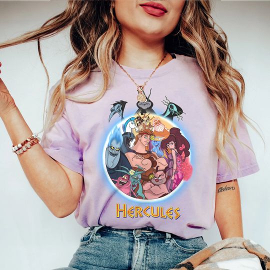 Vintage 90's Disney Hercules Shirt,