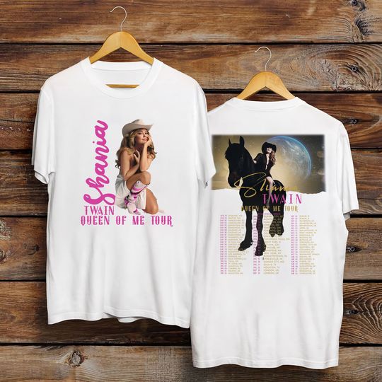 Shania Twain Queen Of Me Tour 2023 T-Shirt, Shania Twain Tour 2023 Shirt